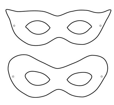 kinder fasching maske klassisch-design-ausdrucken-idee - #Fasching #