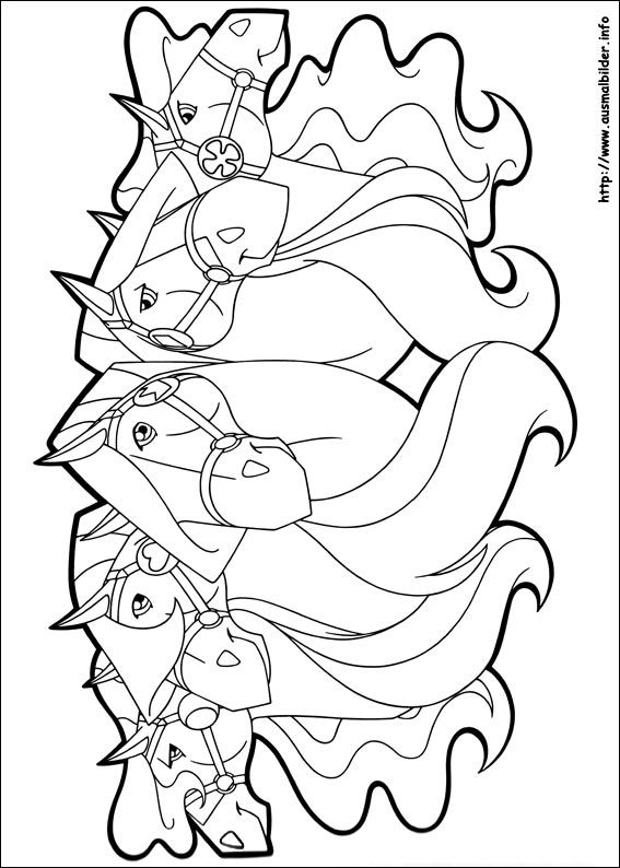 8 best horseland images on Pinterest | Coloring pages, Coloring books