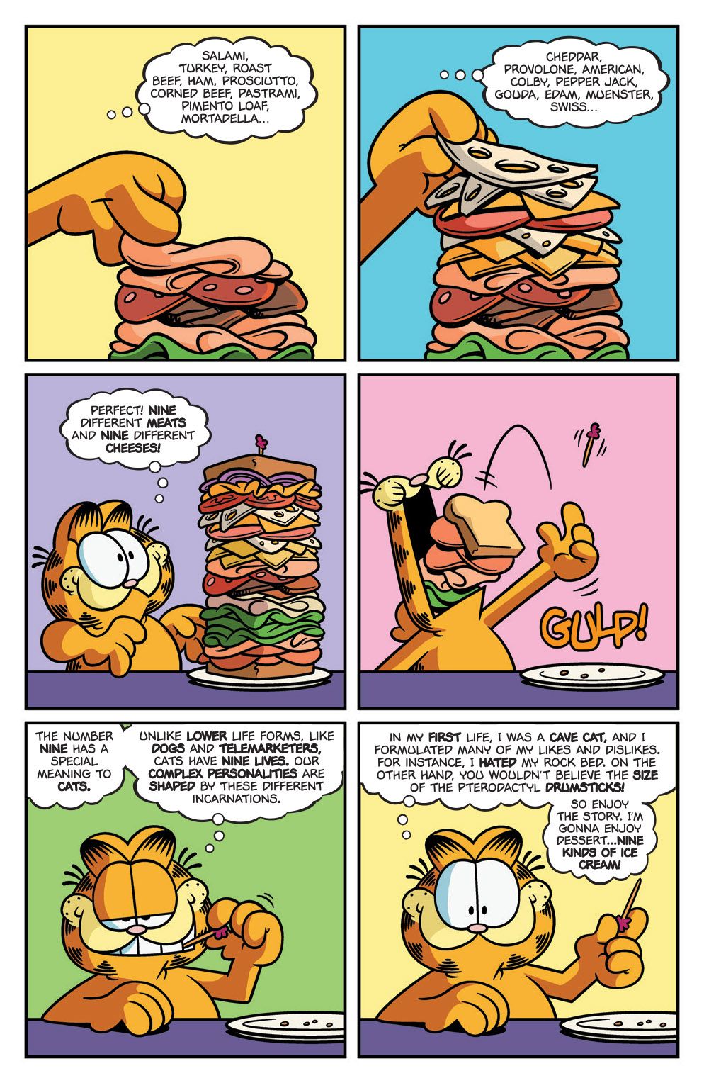 Preview: Garfield #33: His 9 Lives Part 1 (of 4) - All-Comic.com