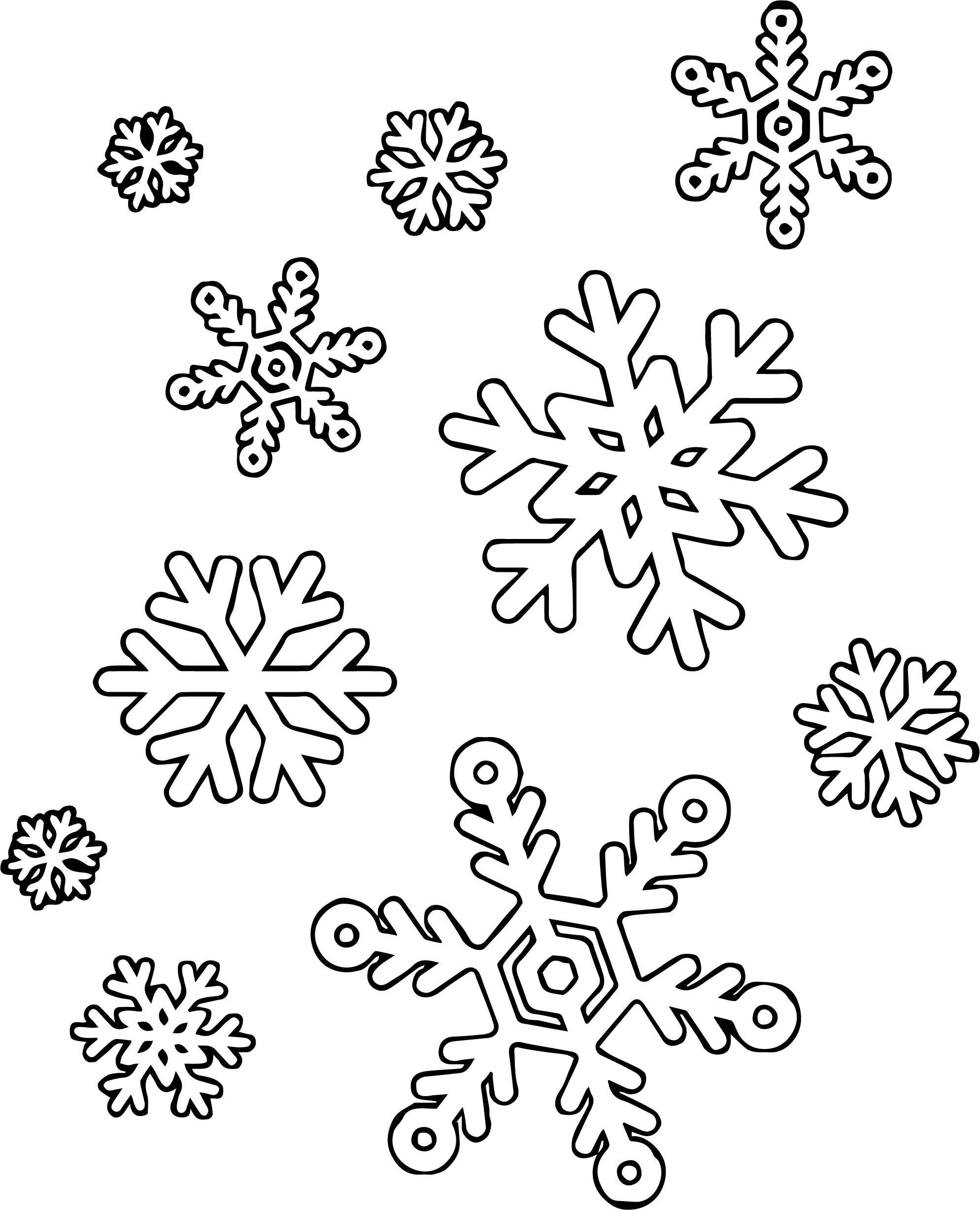 Much Snowflake Coloring Page | Wecoloringpage.com