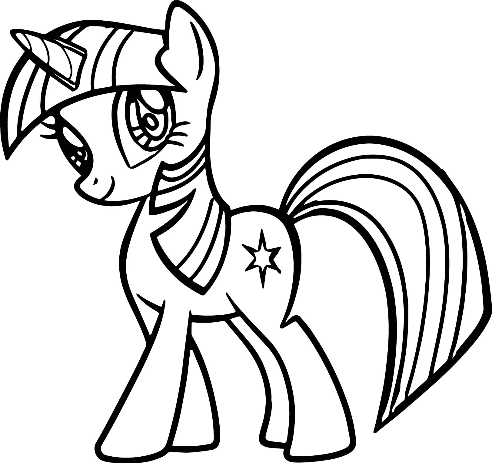 My Little Pony Coloring Pages Twilight Sparkle at GetColorings.com