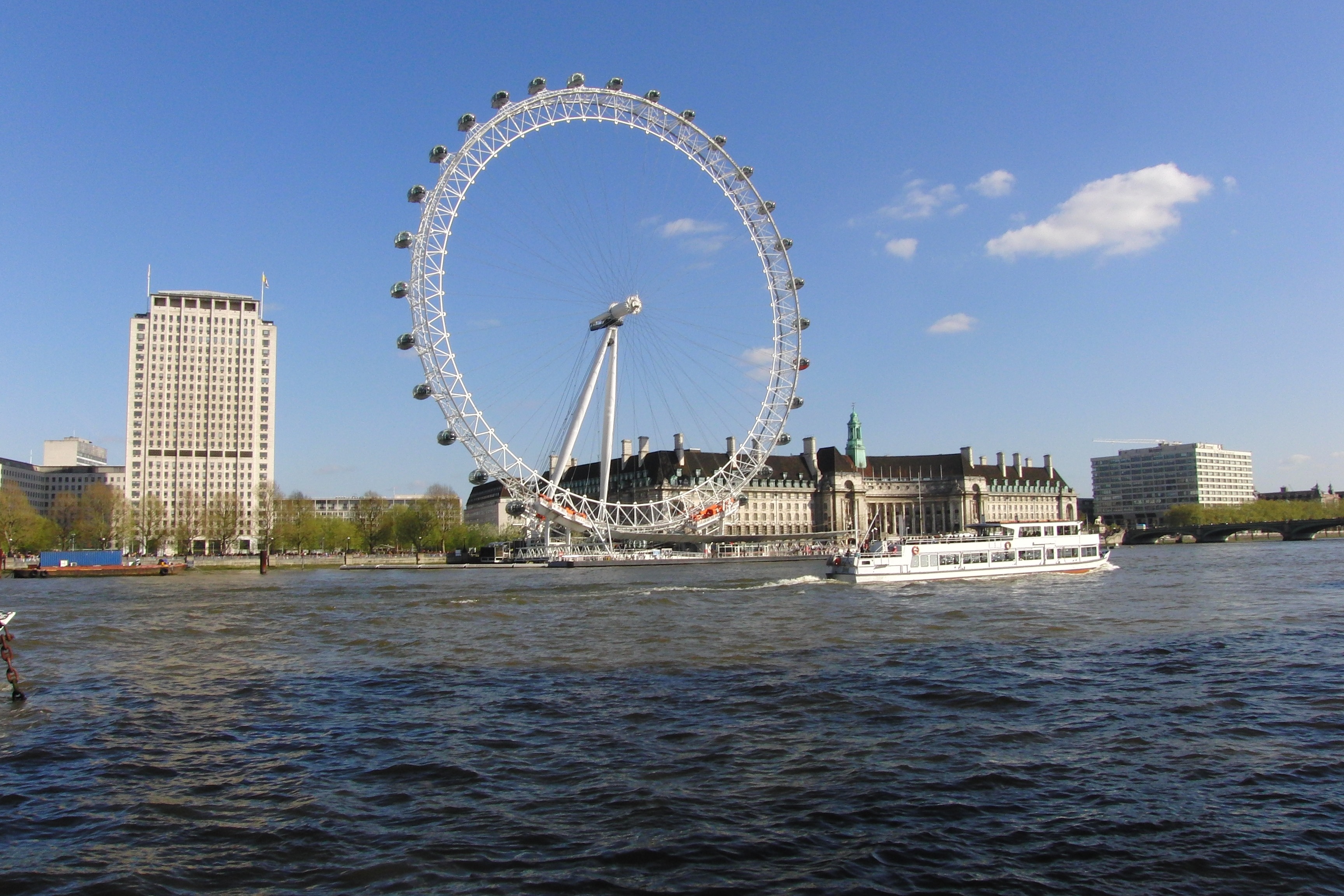 Kostenlose foto : Skyline, Gebäude, Stadt, Riesenrad, London Eye