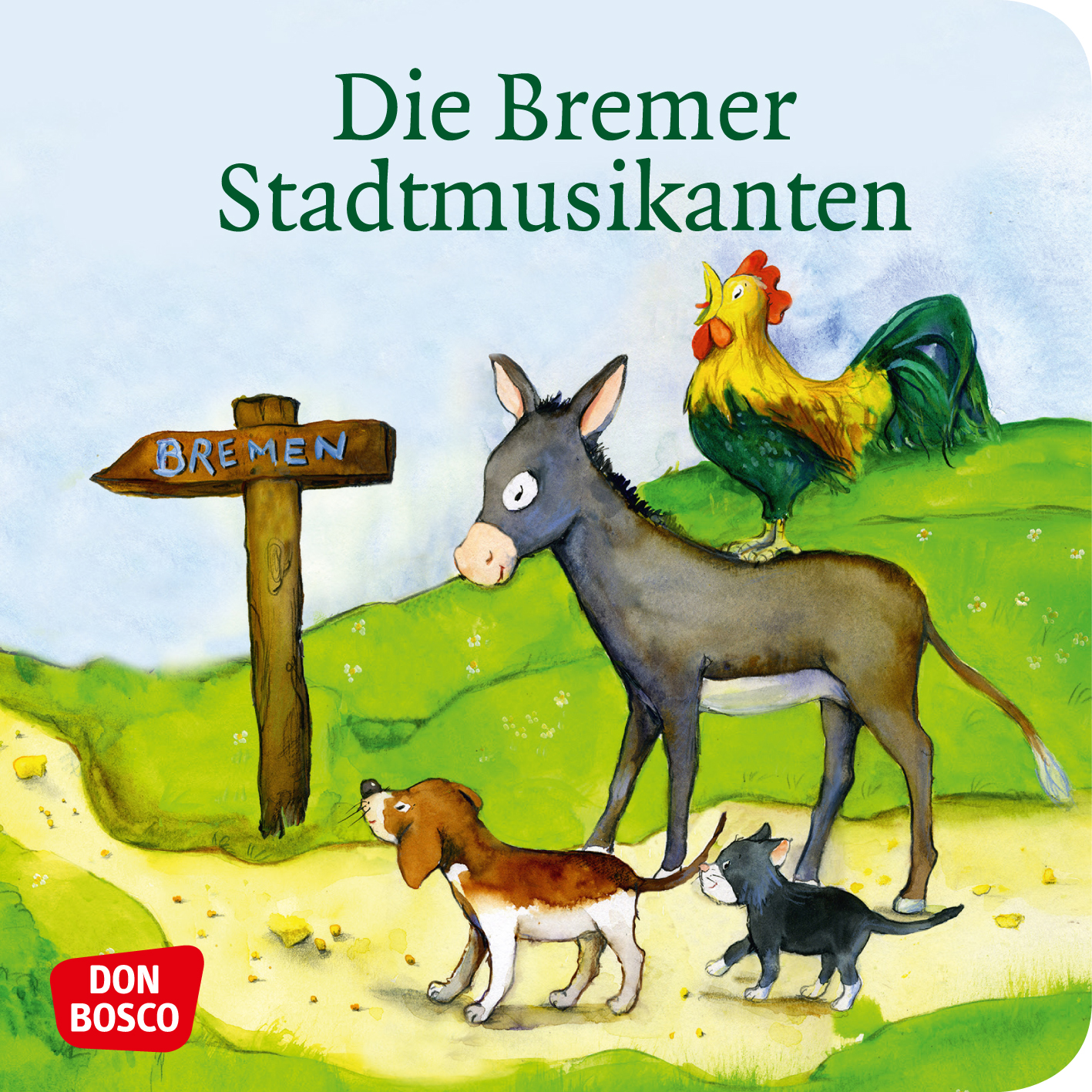 Die Bremer Stadtmusikanten – Mini-Bilderbuch | Evangelisations-Zentrum