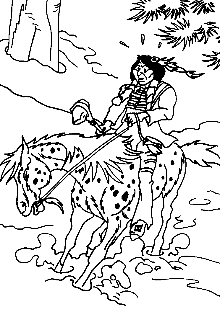 Yakari Coloring Pages | Learn To Coloring