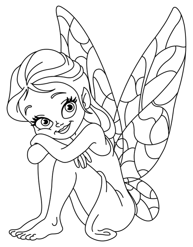 fee-mit-fluegeln.gif | Coloriage fée, Coloriage, Coloriage princesse