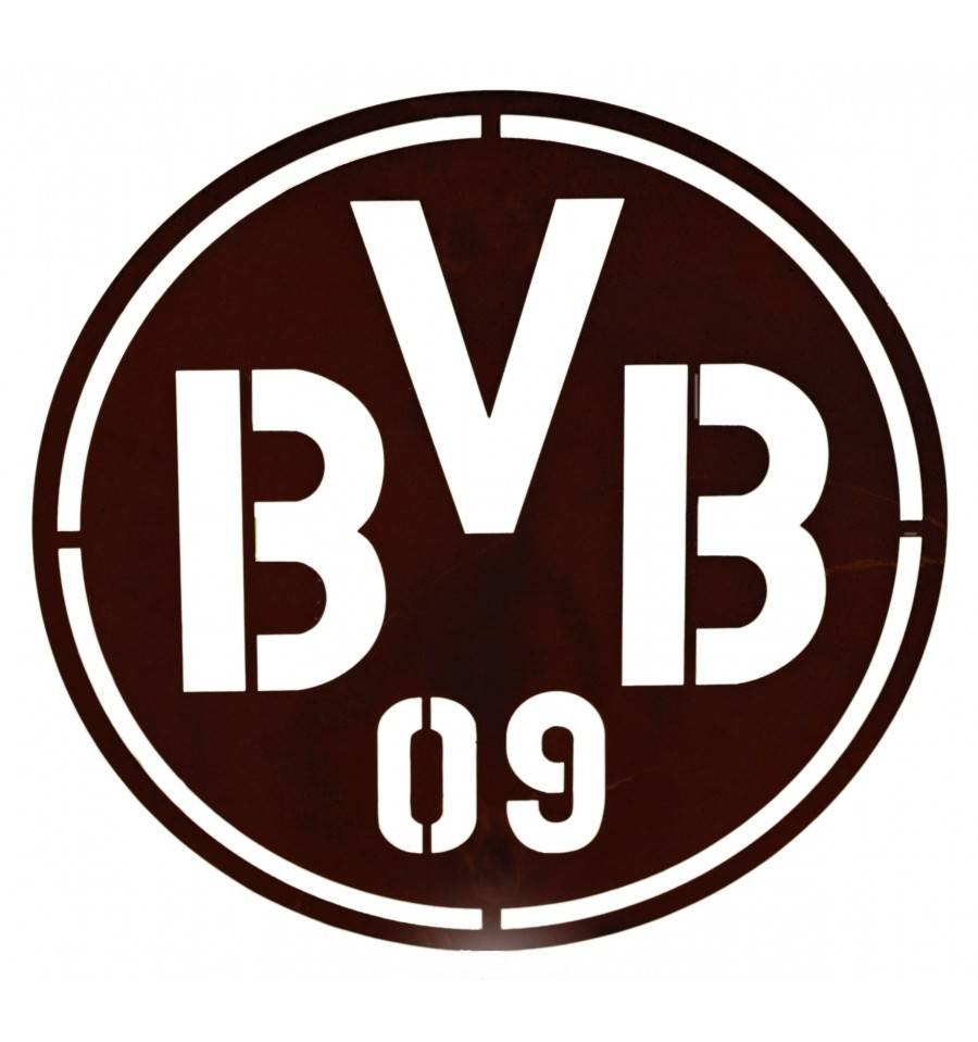 BVB Logo als Wandbild aus Metall kaufen