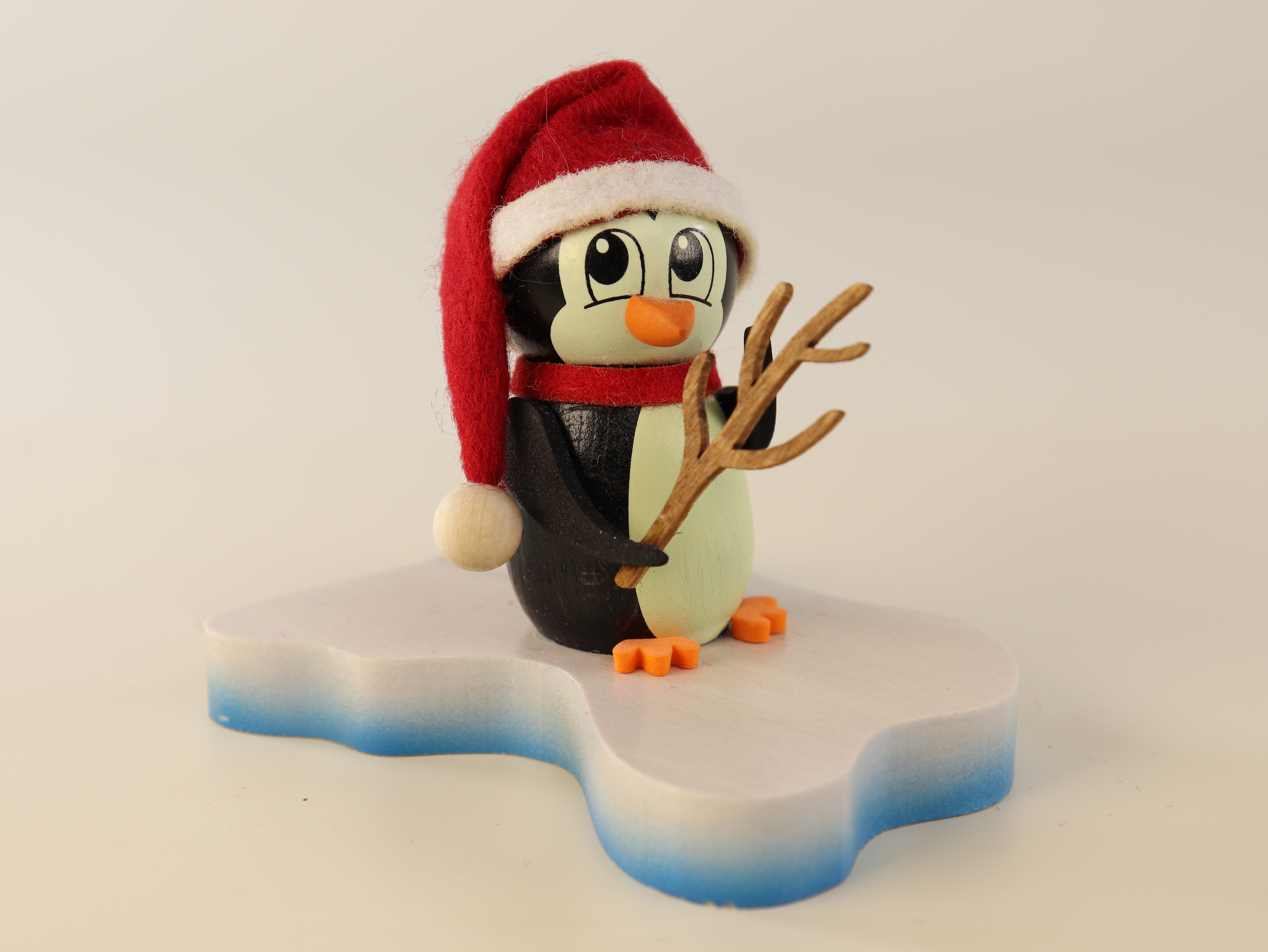 Pinguin auf Eisscholle "Ho Ho"