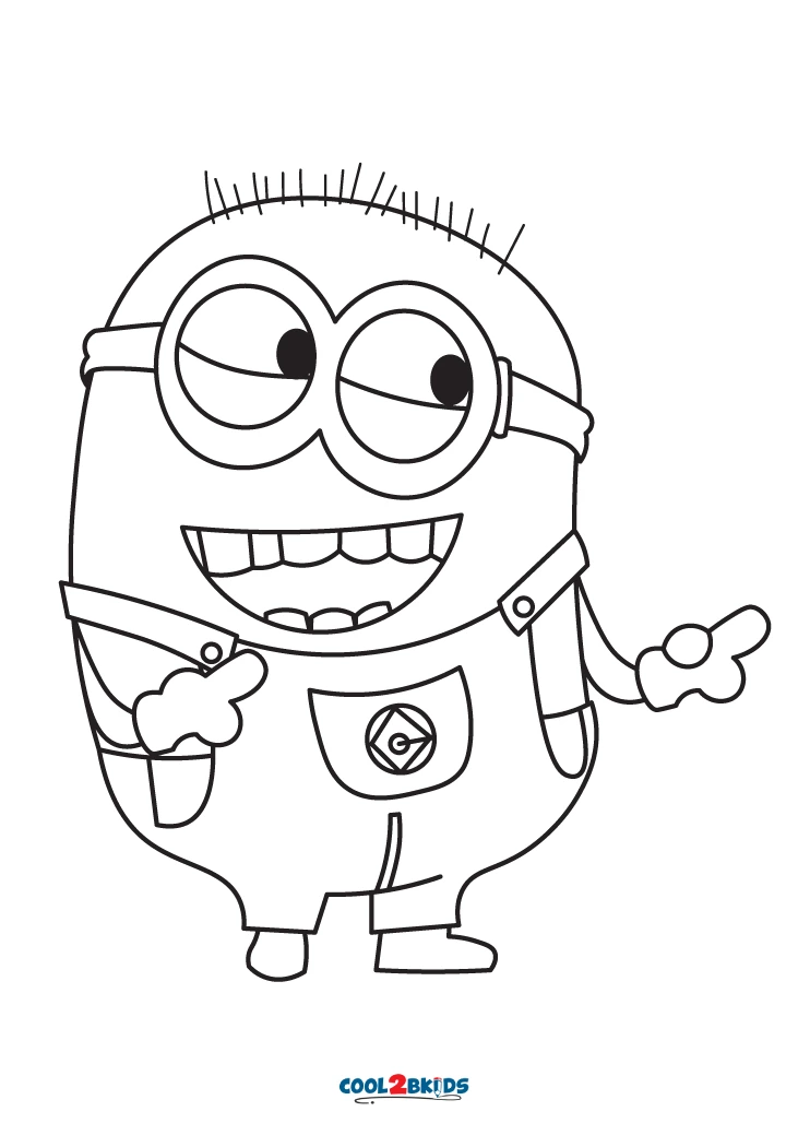 Coloriages - Minions - Coloriages Gratuits à Imprimer