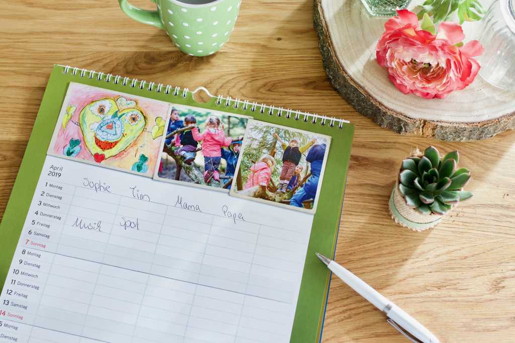 Der Familienkalender – Erstelle deinen individuellen Fotokalender für