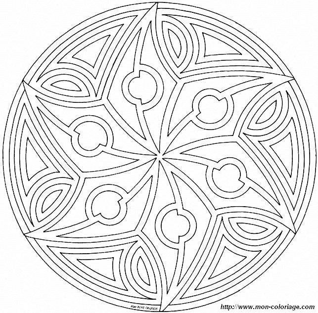 Ausmalbilder Mandalas, bild mandalas mandalas76a95 005