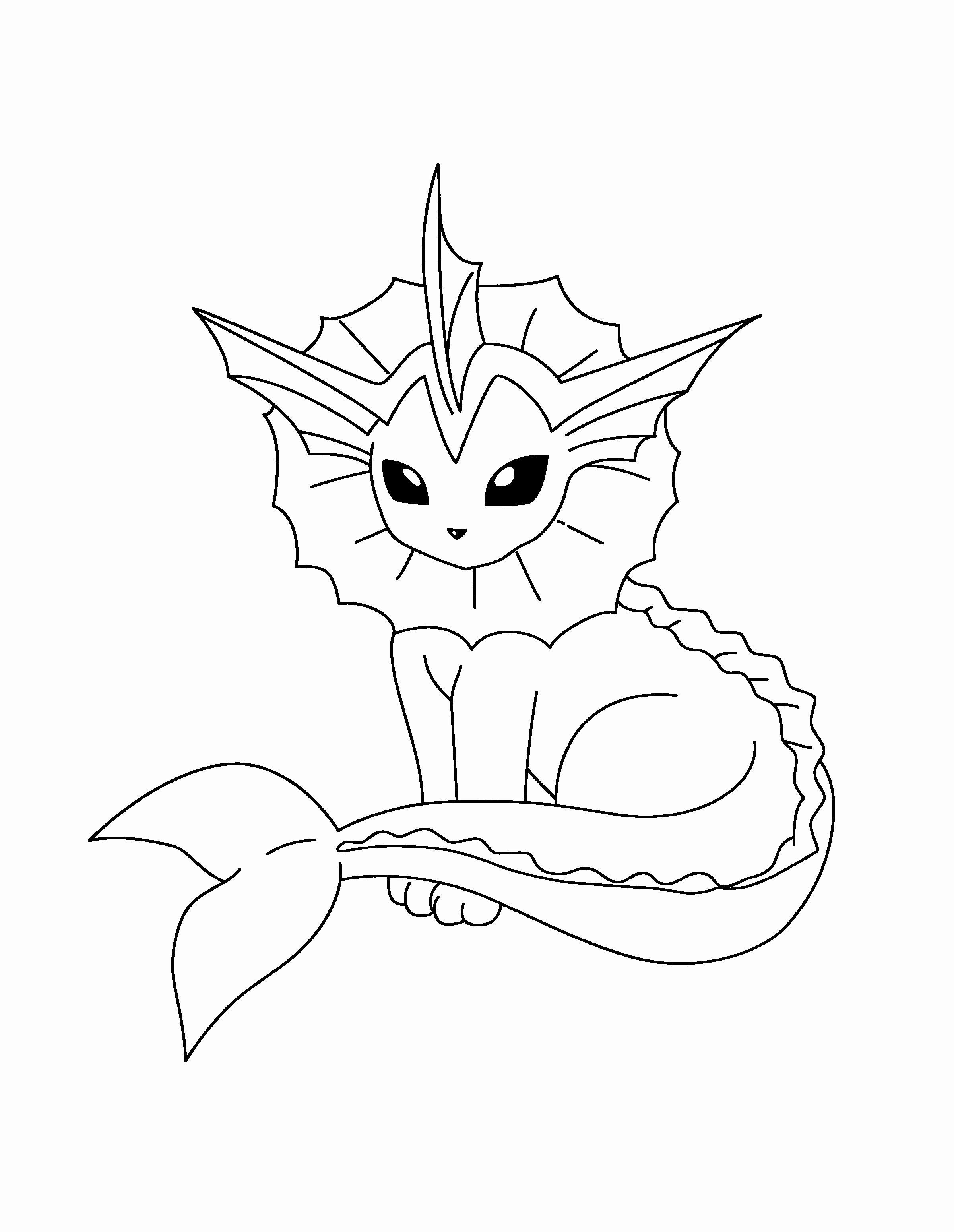 Coloriage Pokemon Evoli Evolution – Livre de Coloriage