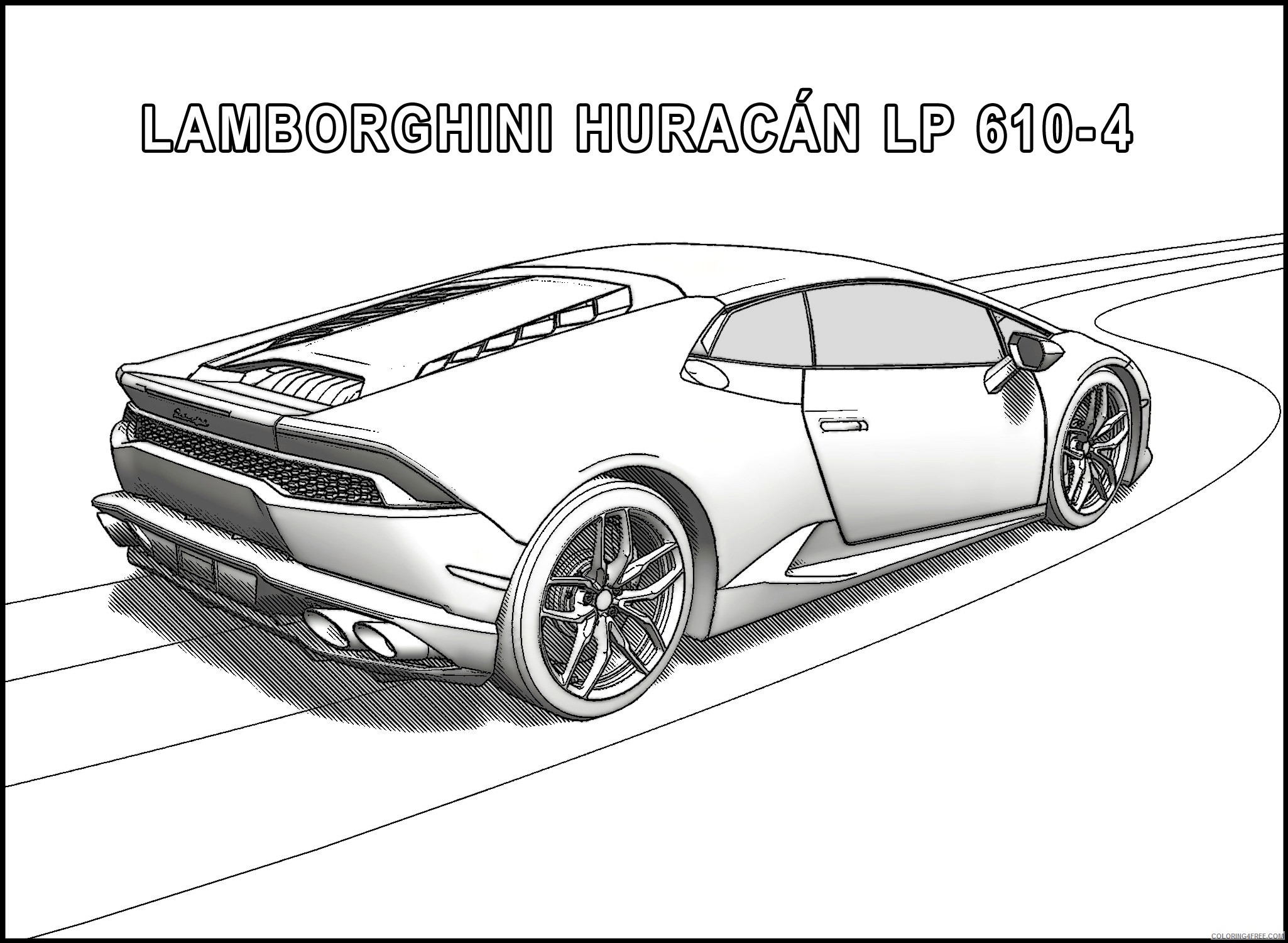 Ausmalbilder Lamborghini Huracan Evo Lamborghini Urus Ausmalbilder | My