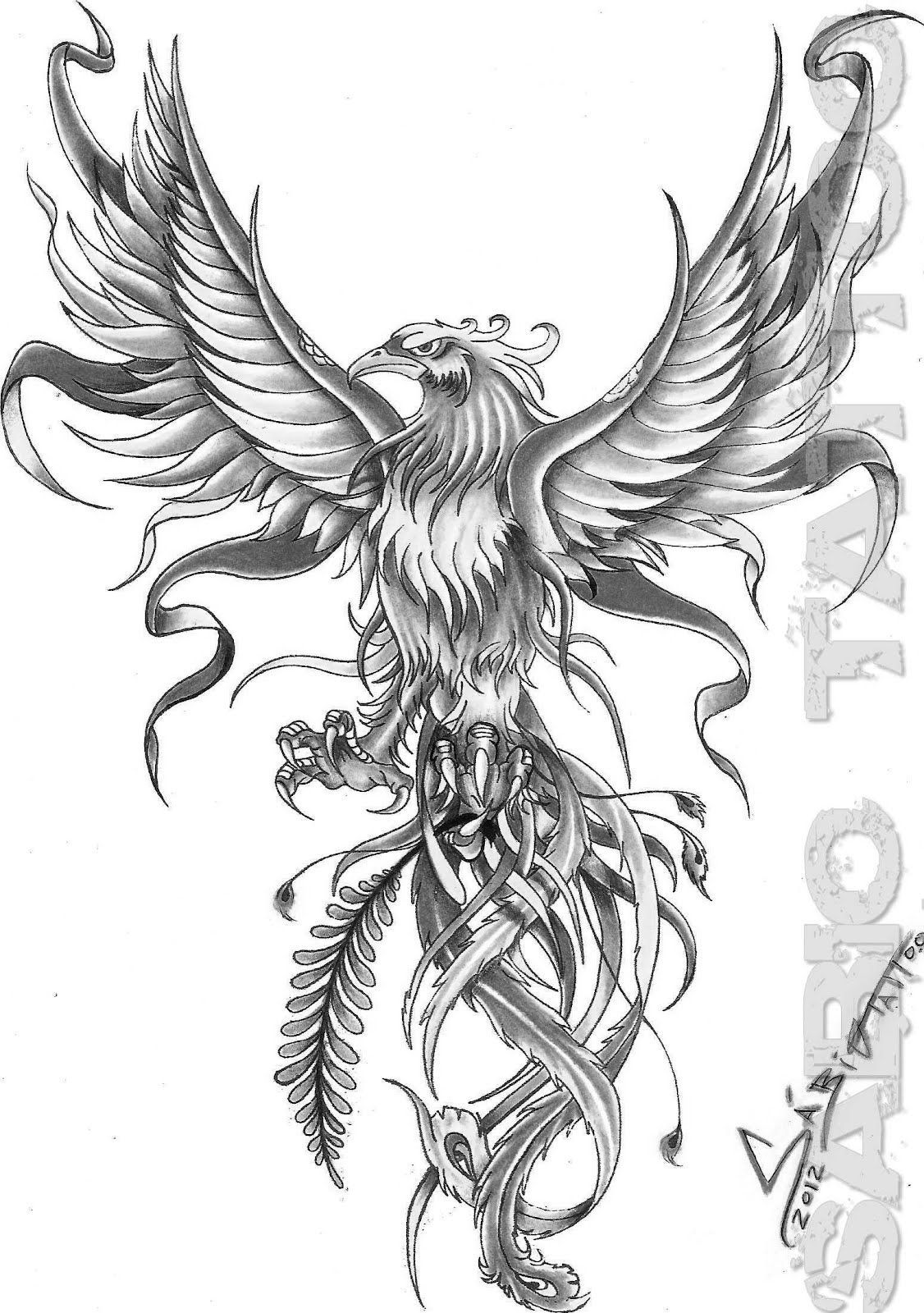 Phoenix bird tattoos, Phoenix tattoo design, Phoenix tattoo