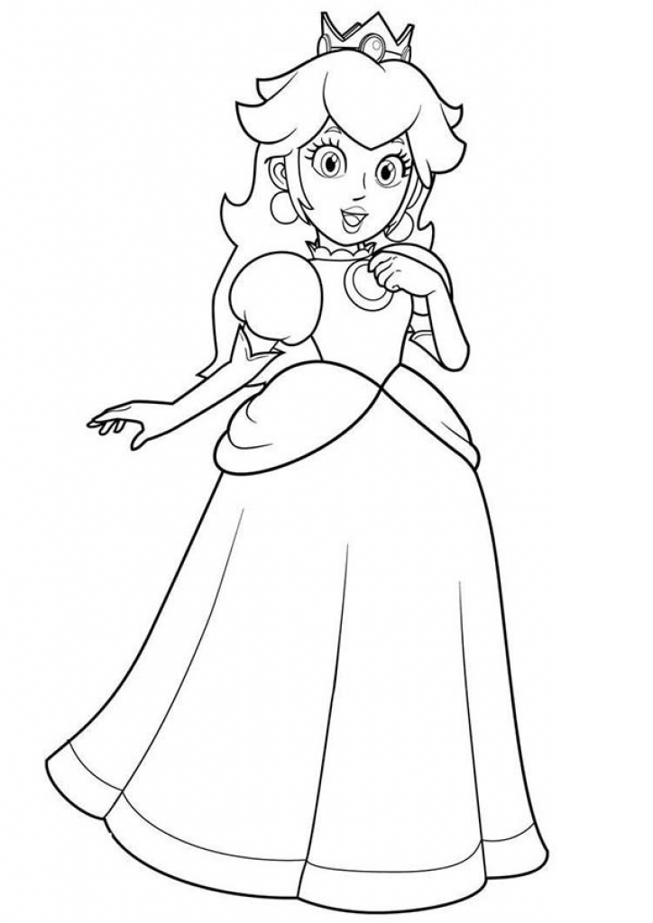 Baby Peach Coloring Pages at GetColorings.com | Free printable