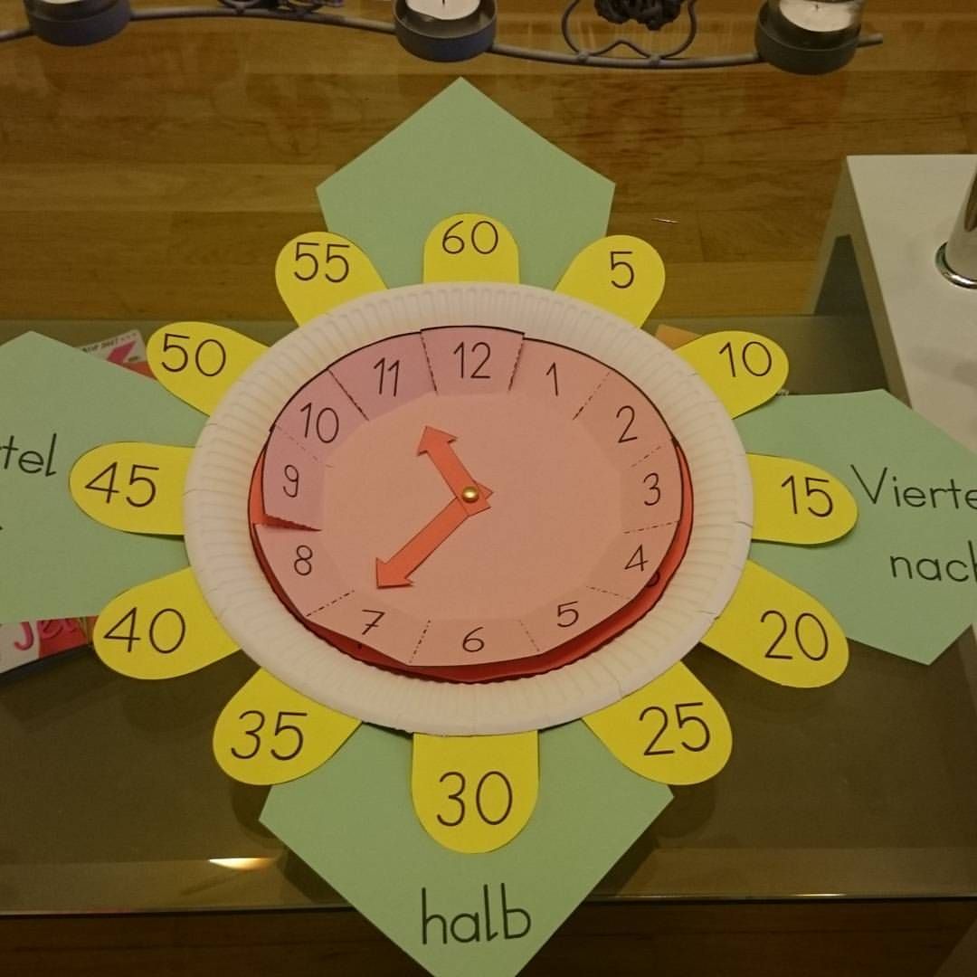 Diese Uhr hat den Kindern des öfteren bei dem schwierigen Thema