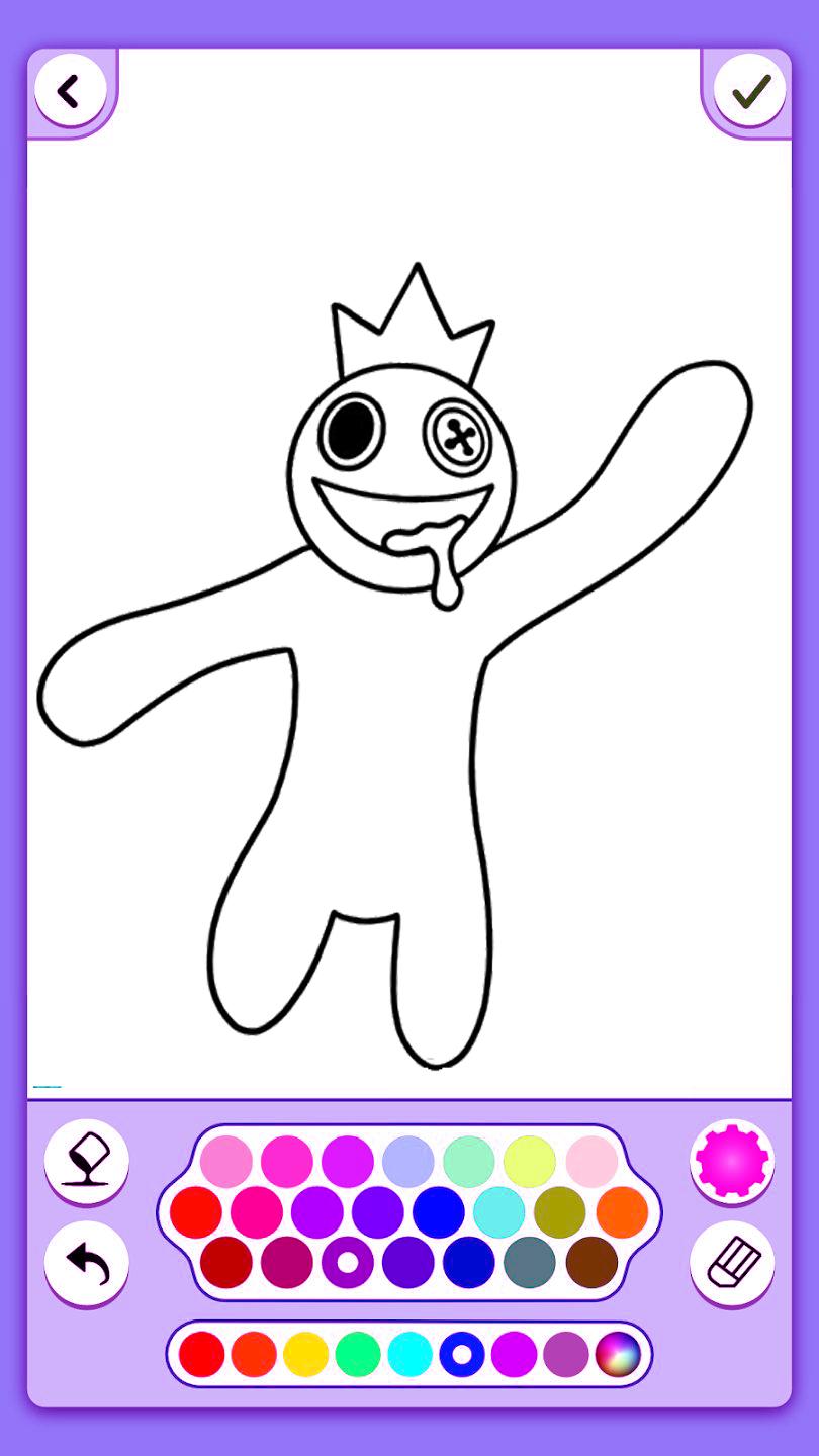 Download do APK de Rainbow Friends Coloring Pages para Android