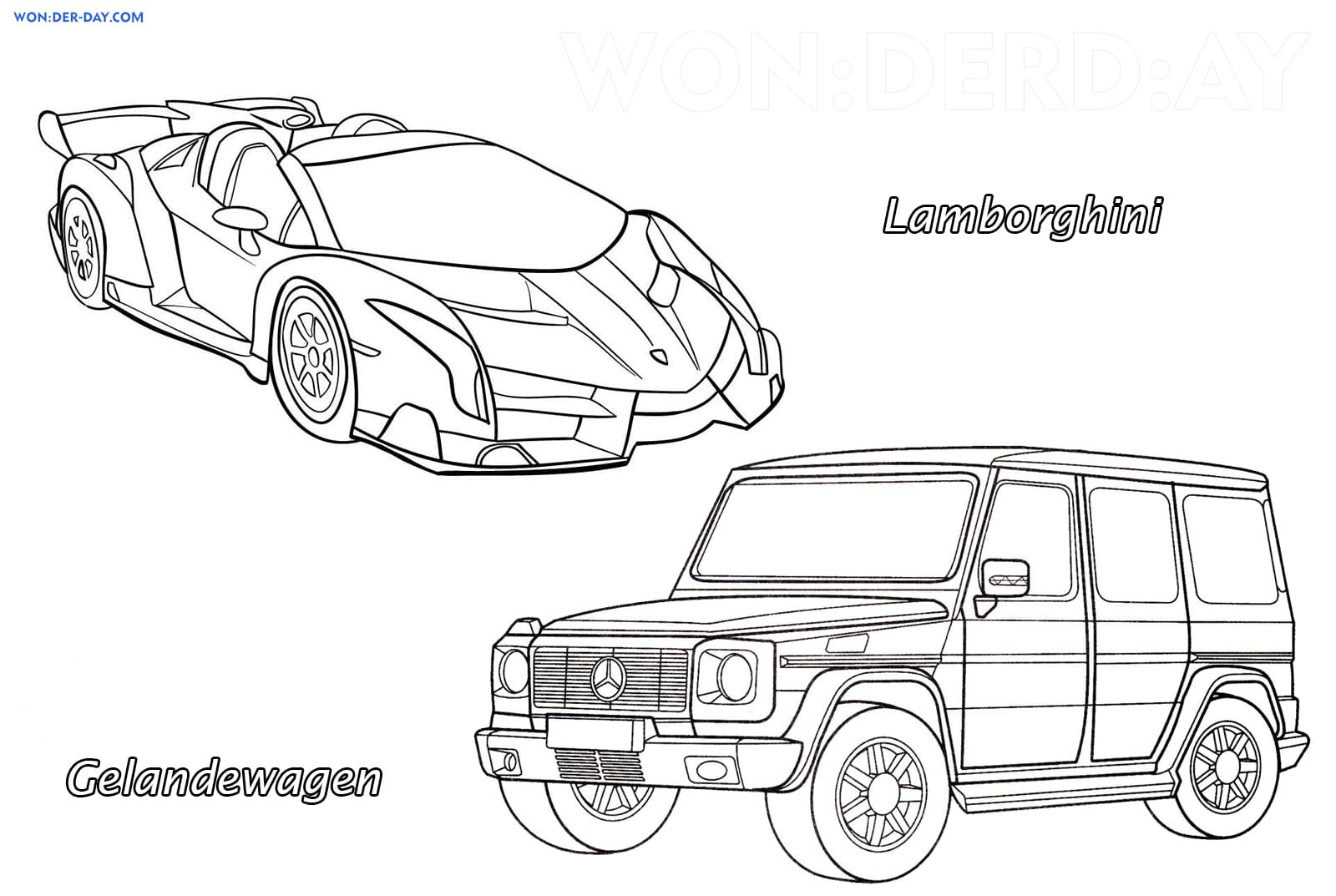 Lamborghini coloring pages - 50 Printable coloring pages