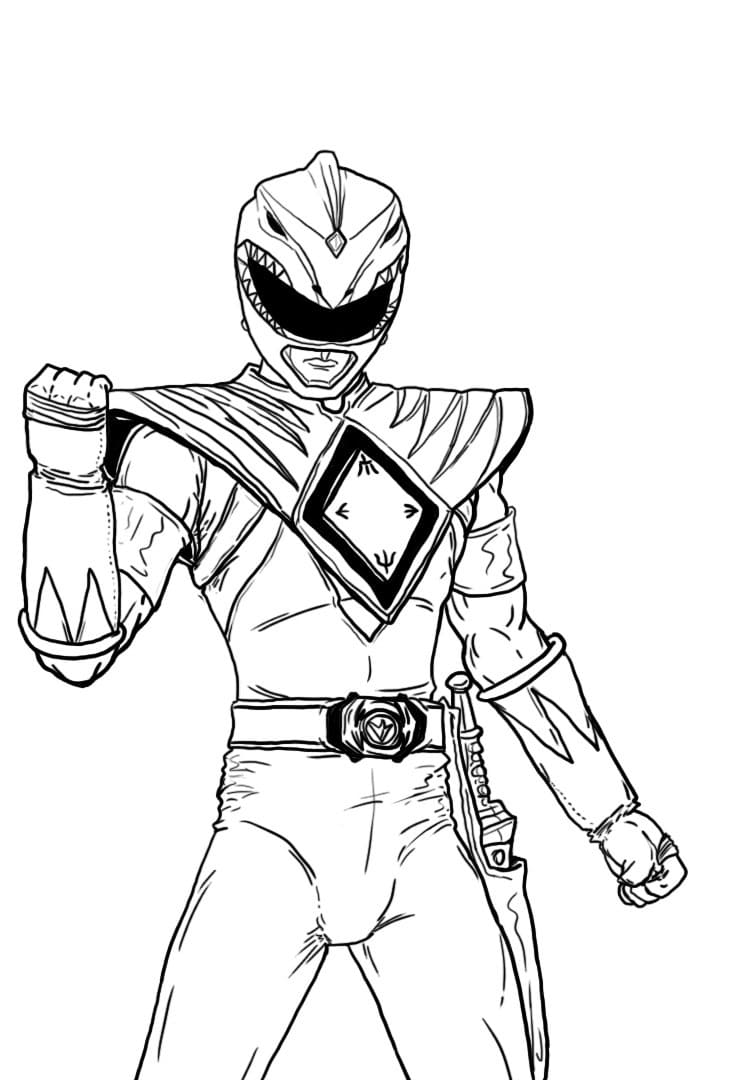 Power Rangers Coloring Pages | 100 images Free Printable | Power