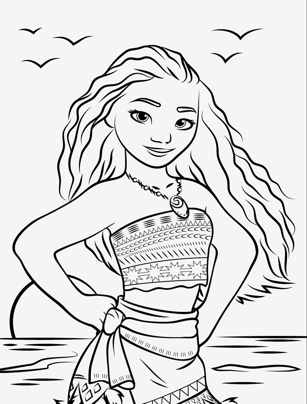 Vaiana Moana Ausmalbild e1545260368315 | Disney coloring sheets, Disney