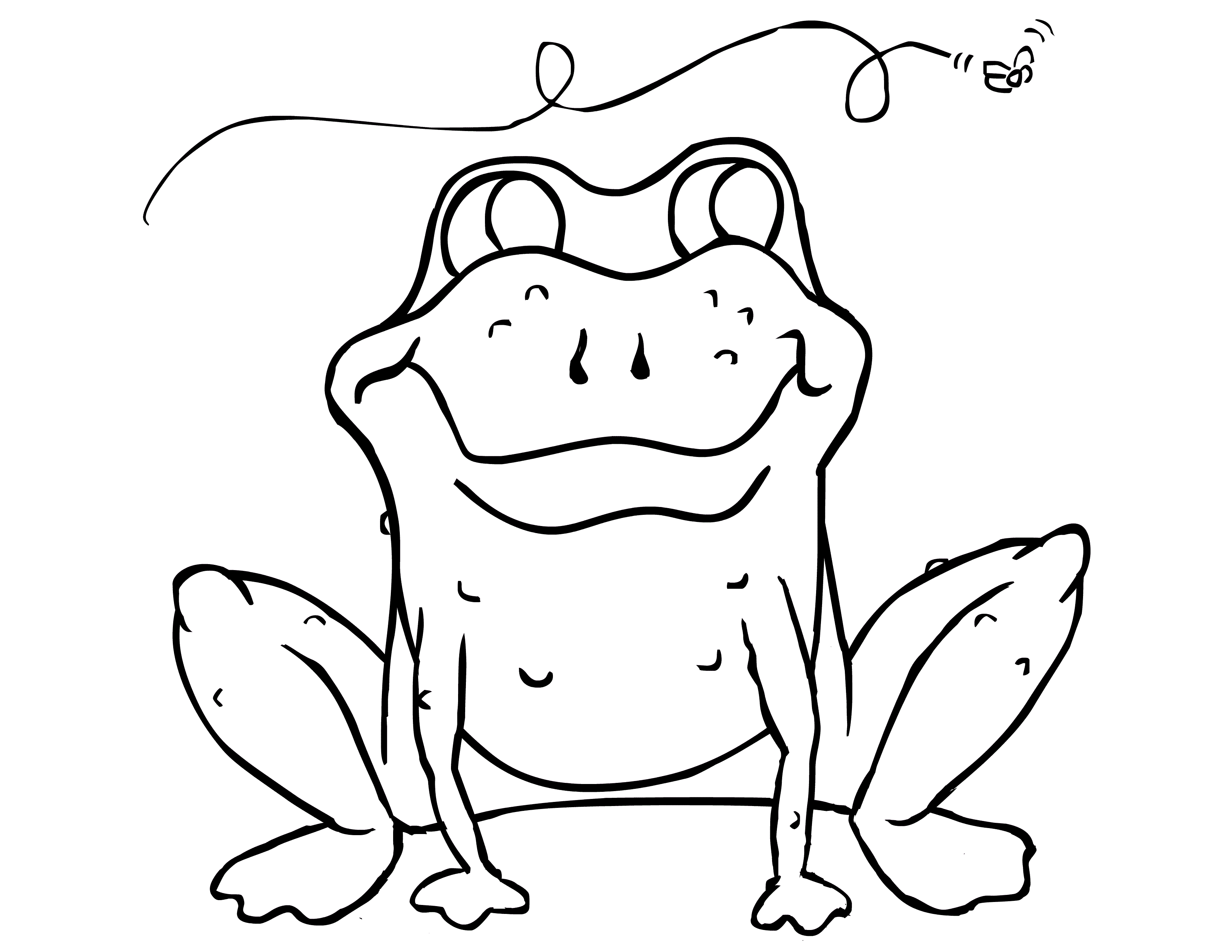 Free Printable Toad Coloring Pages For Kids