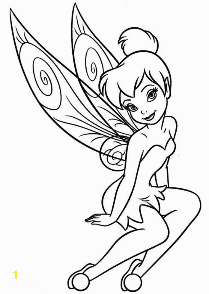 Coloring Pages Disney Tinkerbell and Friends | divyajanan