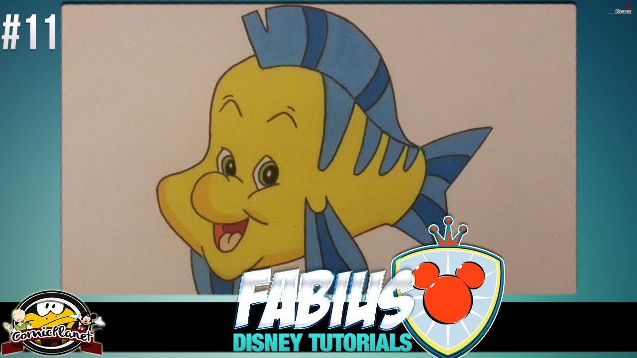 Fabius Arielle Zeichnen : Disney Tutorial - Wie zeichnet man den Fisch