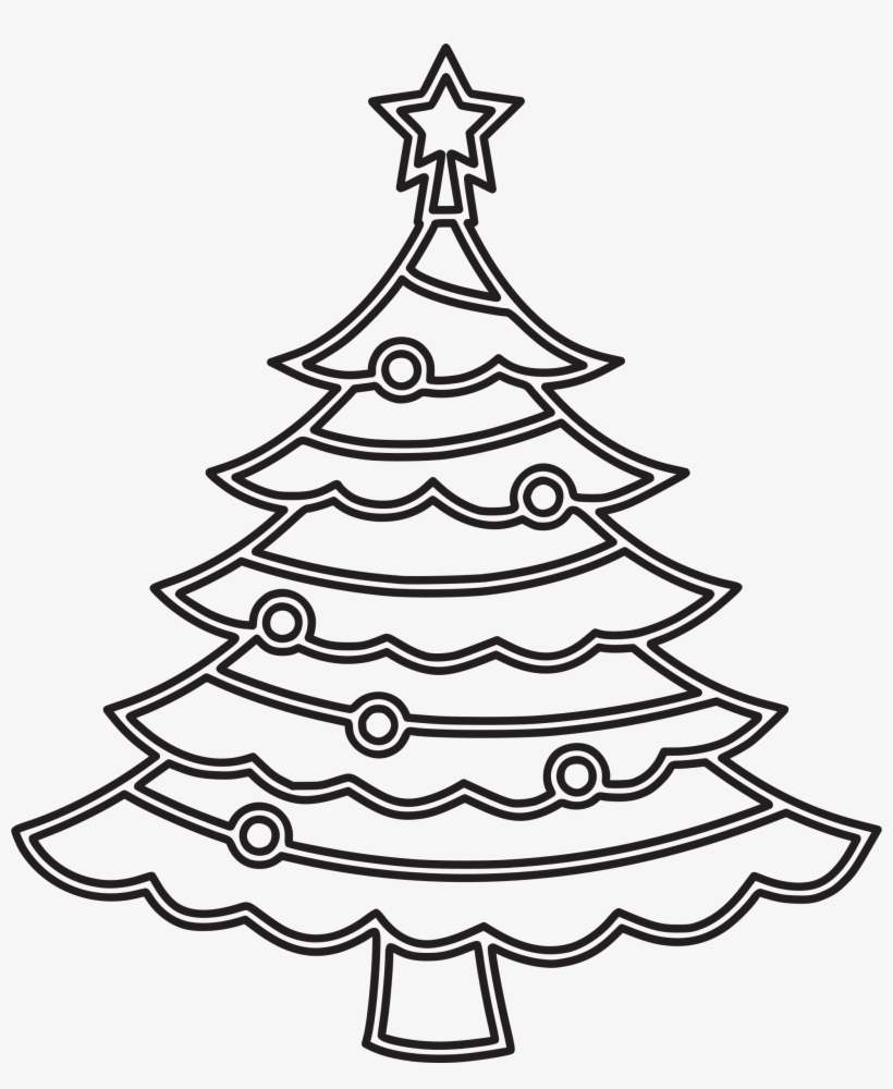 Weihnachtsbaum Vorlage Zum Ausschneiden - Malvorlagen and Coloring