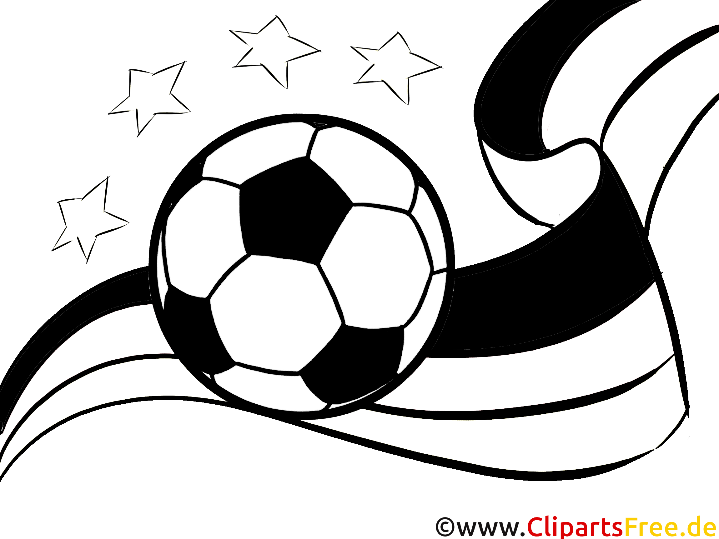 Coloriage football EM et Coupe du monde