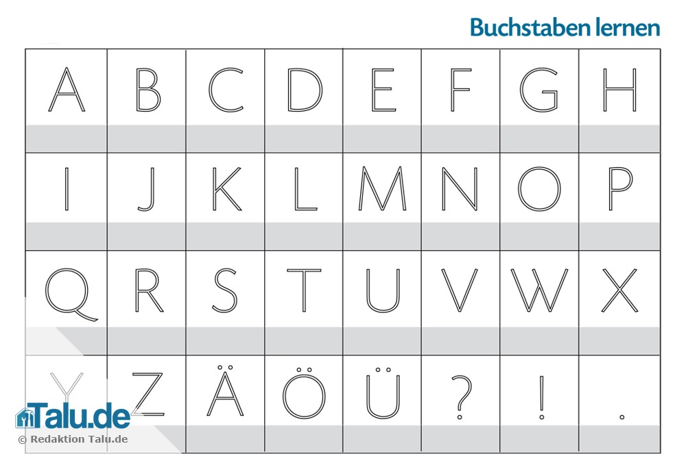 Buchstaben Ausdrucken Vorlagen In A4 : Buchstaben Zum Ausdrucken