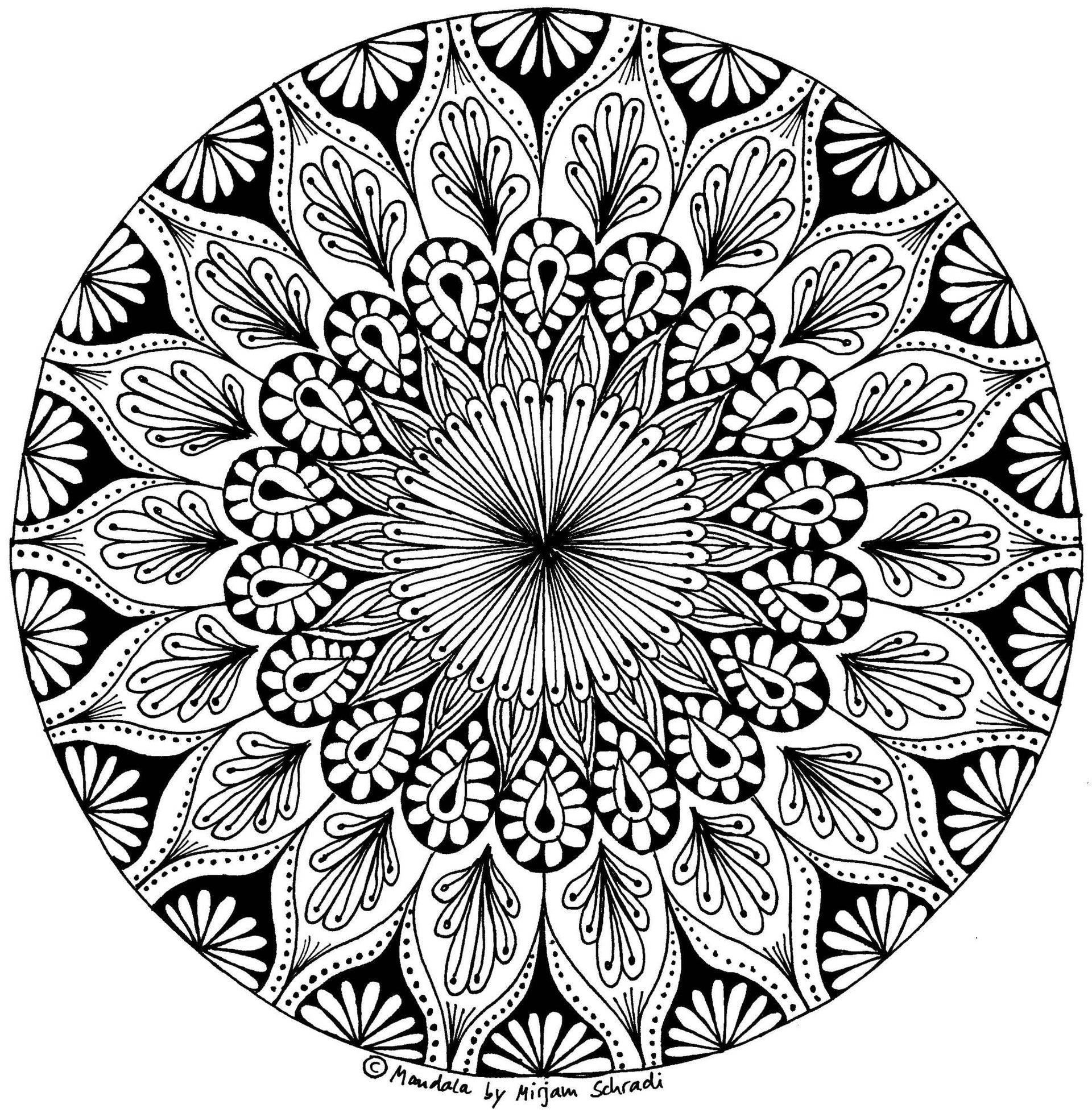 Mandalas Für Erwachsene Zum Ausdrucken / Tier Mandalas Zum Ausdrucken