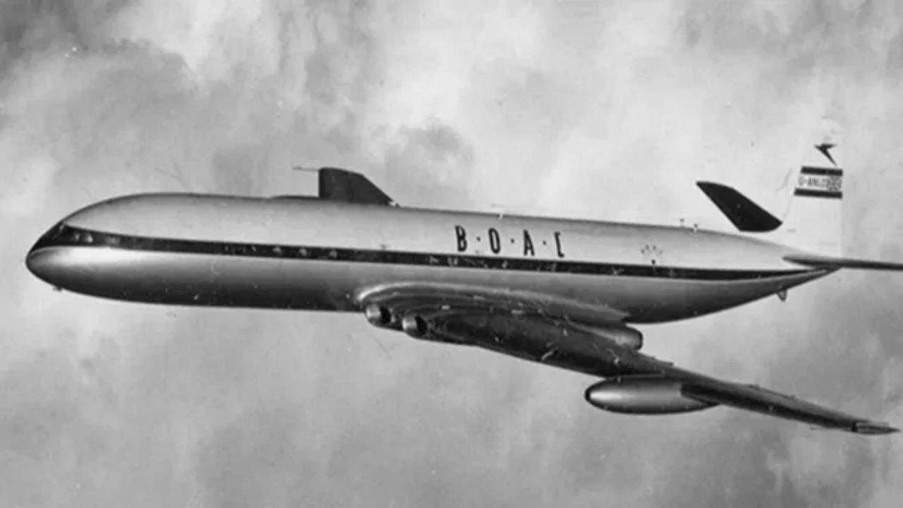 Dünyanın Ilk Jet Motorlu Yolcu Uçağı Ne Zaman Uçtu? De Havilland Comet ilgili Rüyada Jet Uçağı Görmek