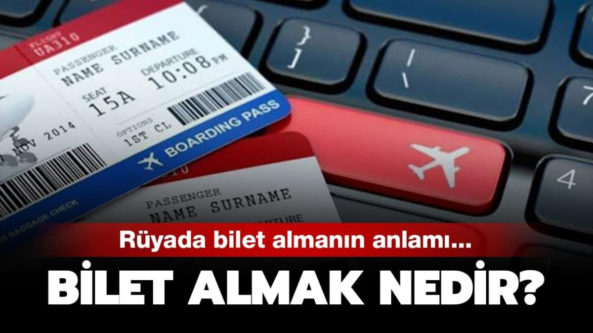 Rüyada Bilet Almak Ne Demek? Rüyada Bilet Görmenin Anlamı Nedir? ilgili Rüyada Trende Gitmek Ne Demek