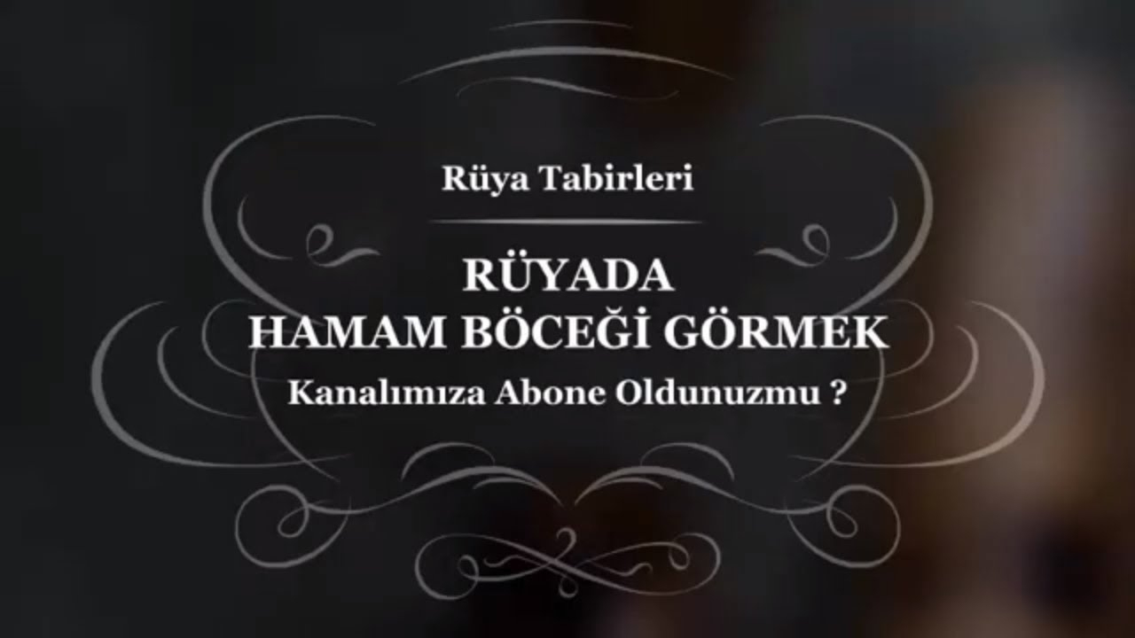 Rüyada Hamam Böceği Görmek, Böcek, Süpürmek, Yakalamak, Öldürmek fiçin Rüyada Sokak Süpürmek Diyanet