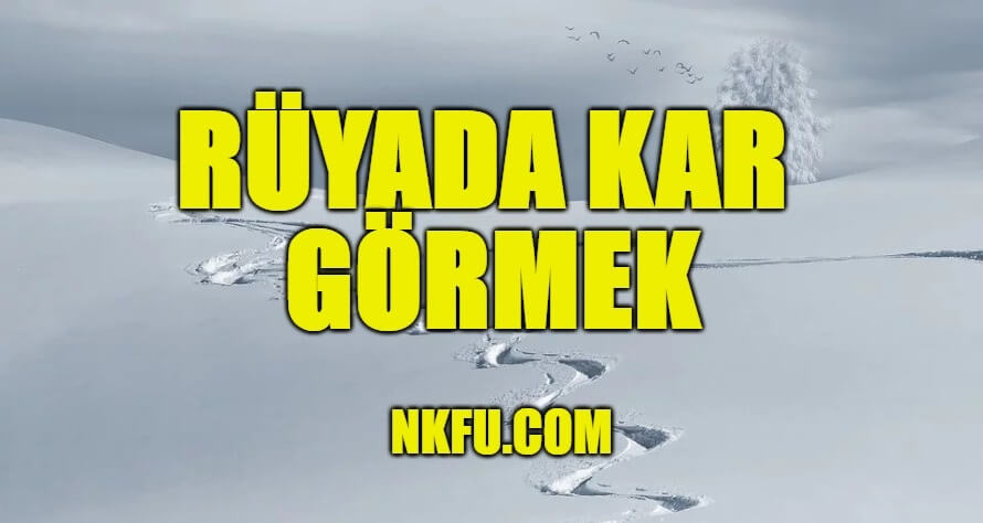 Rüyada Kar Görmek Ne Anlama Gelir? Kar Yağması Kartopu Nedir? içeride Rüyada Mevsimsiz Kar Görmek Nedir