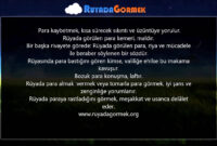 Rüyada Para Görmek Ne Anlama Gelir? - Youtube tamamen Rüyada Makarna Görmek Ne Anlama Geliyor