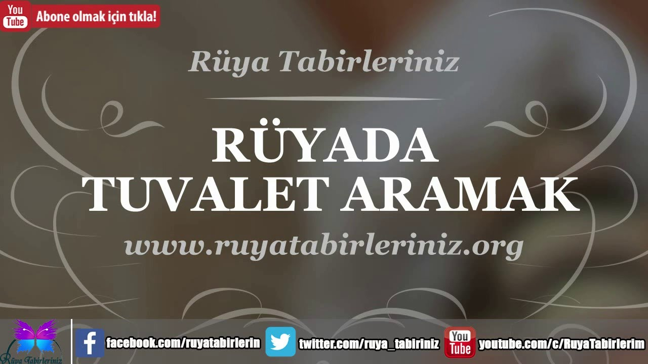 Rüyada Tuvalet Aramak, Rüyada Tuvalet Aradığını Görmek - Rüya Tabirleri içeride Rüyada Tıkalı Tuvalet Görmek Ne Demek