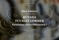 Rüyada Tuvalet Temizlemek Yorumu | Rüya Tabirleri - Youtube içeride Rüyada Tuvalet Bulamamak Ne Anlama Gelir