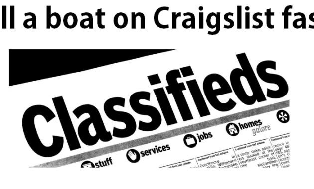 Top 20 Ways To Sell Your Boat Faster On Craigslist | Boat Alert Blog fiçin Craigslist Space Coast