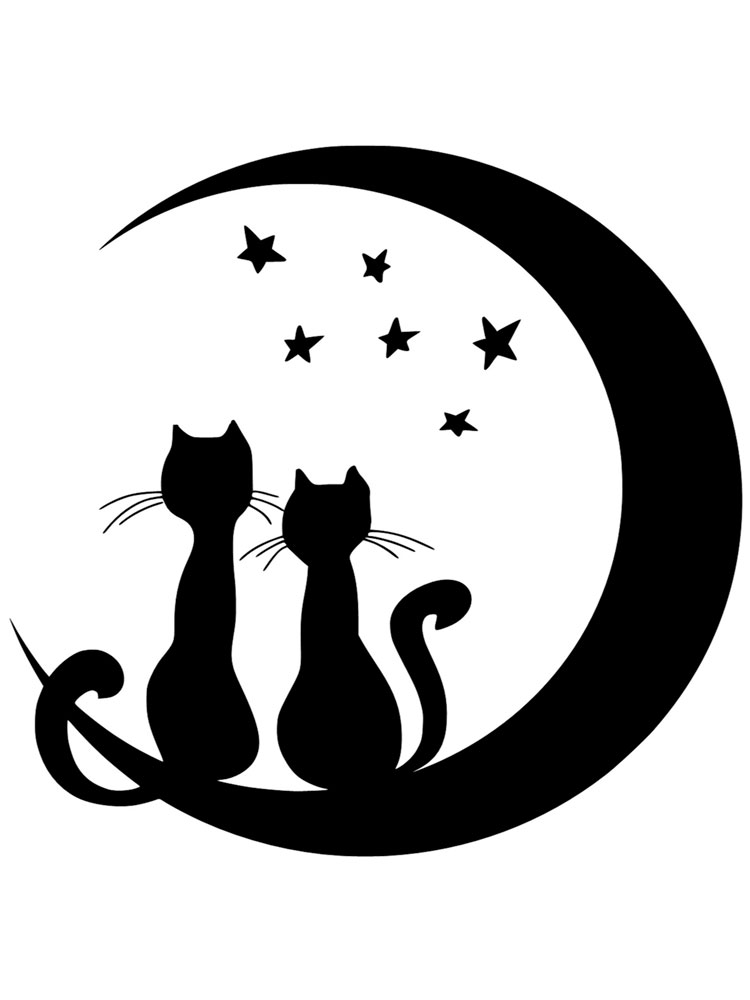 Cat Stencil Template