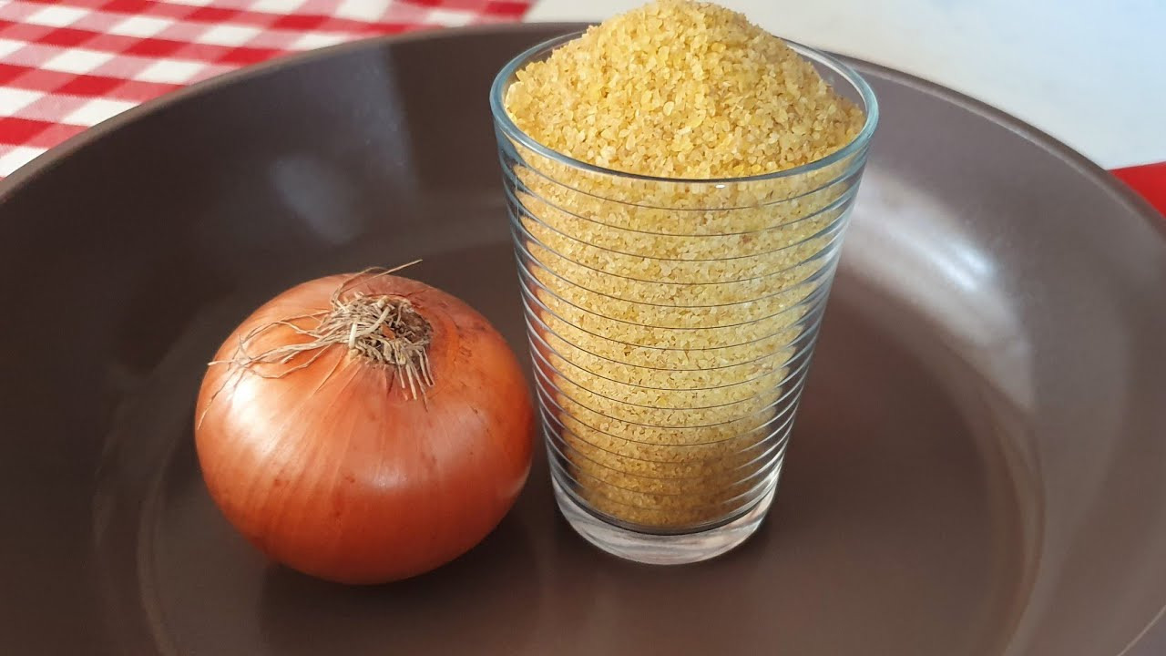 📣Bi̇r Soğan Ve Bulgur Varsa😍 Akşama Yemek Derdi̇n Yok Ekonomi̇k Ve Kolay tamamen Rüyada Yeşil Soğan Yemek