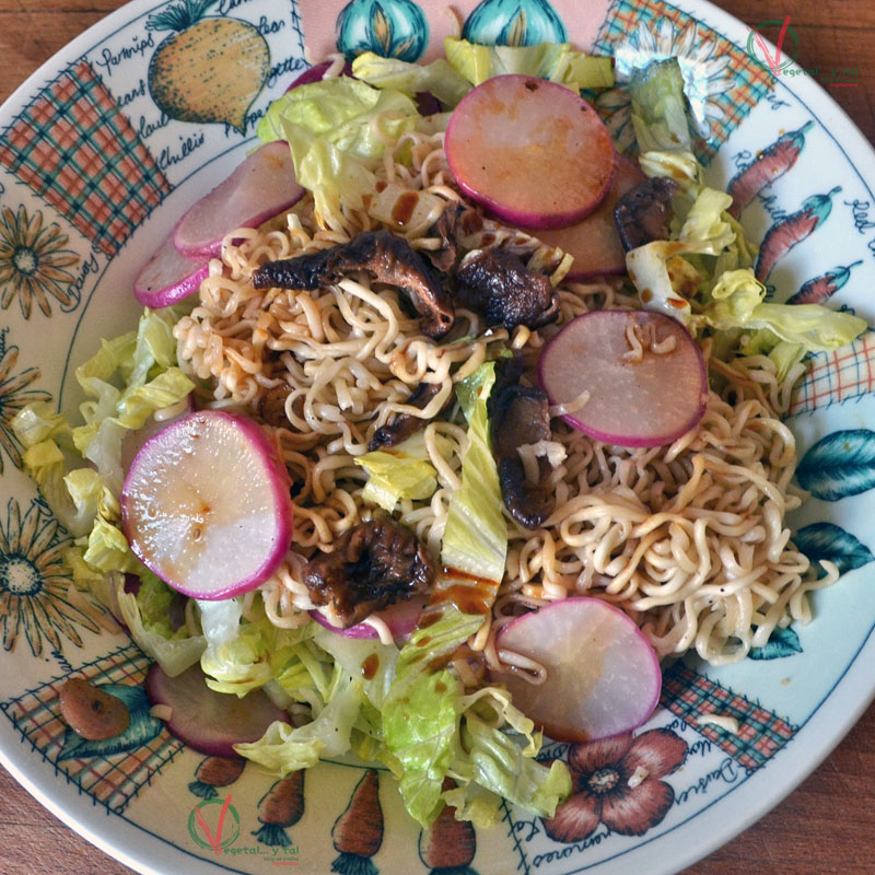 Vegetal Y Tal: Noodles Con Rabanitos Y Shiitake ile Rüyada Noodle Görmek