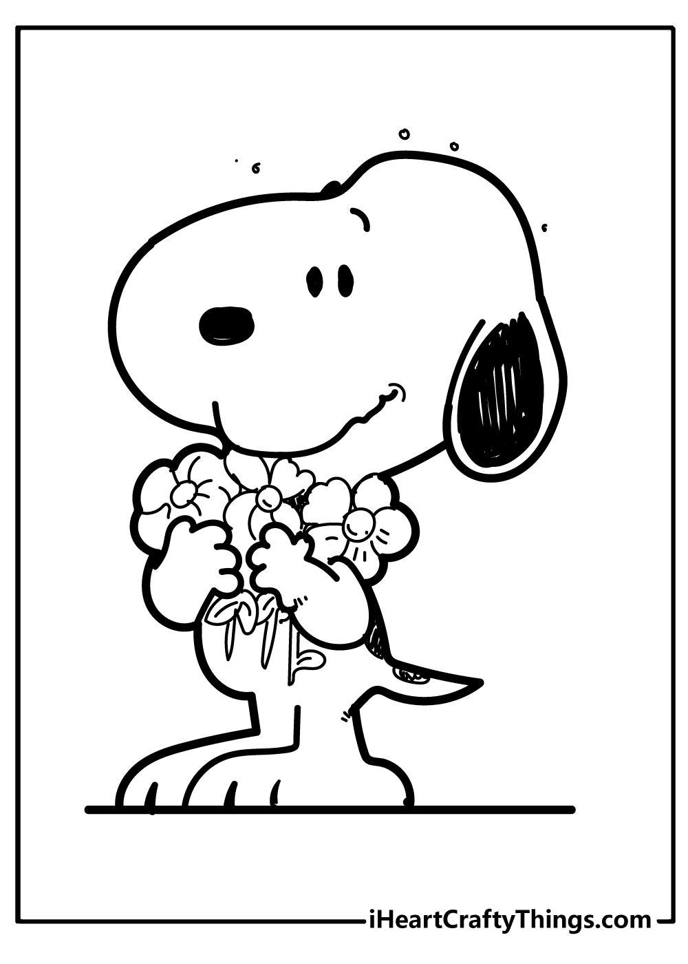 Printable Snoopy Coloring Pages For Kids Cool2bkids S - vrogue.co