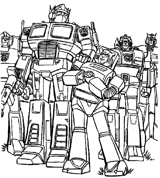 transformers-coloring-page | Coloring Page Book