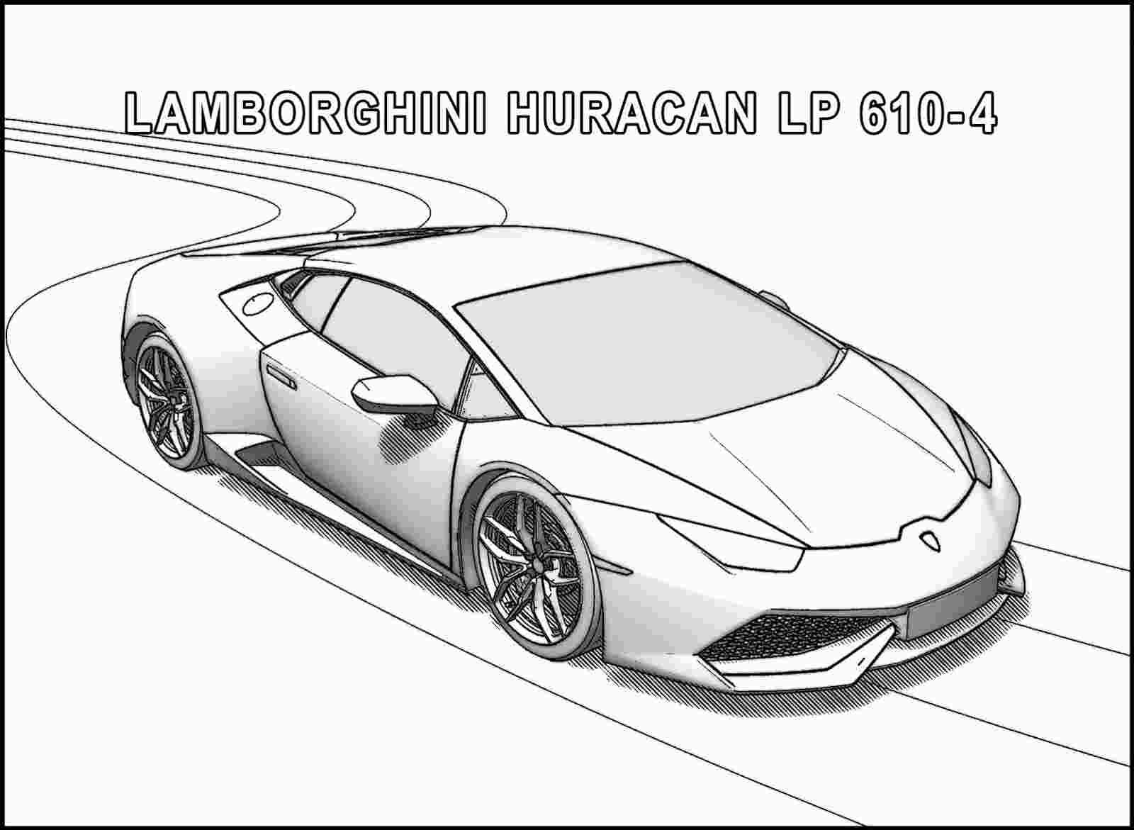 lamborghini huracan coloring pages | Lamborghini huracan, Lamborghini