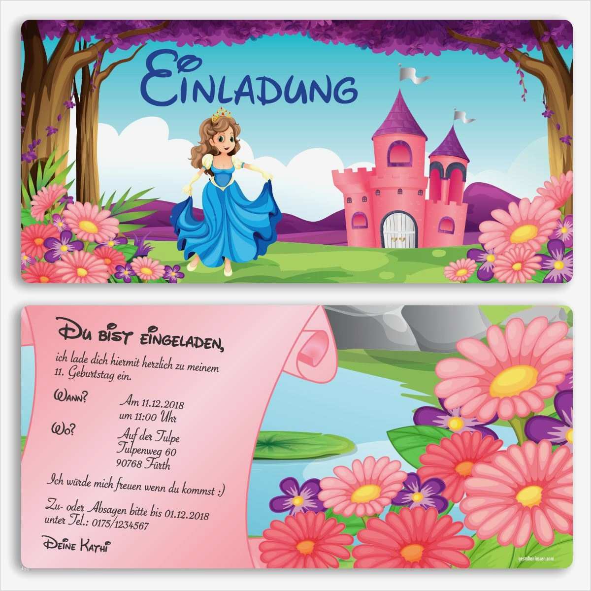 Einladungskarten Kindergeburtstag Vorlagen Fantastic : Customize Cards