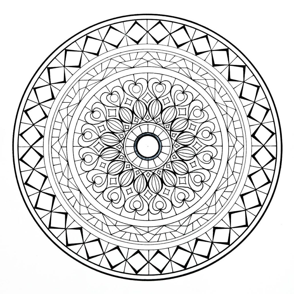 Mandalas für Erwachsene und Kinder. Alle Mandalavorlagen sind gratis.