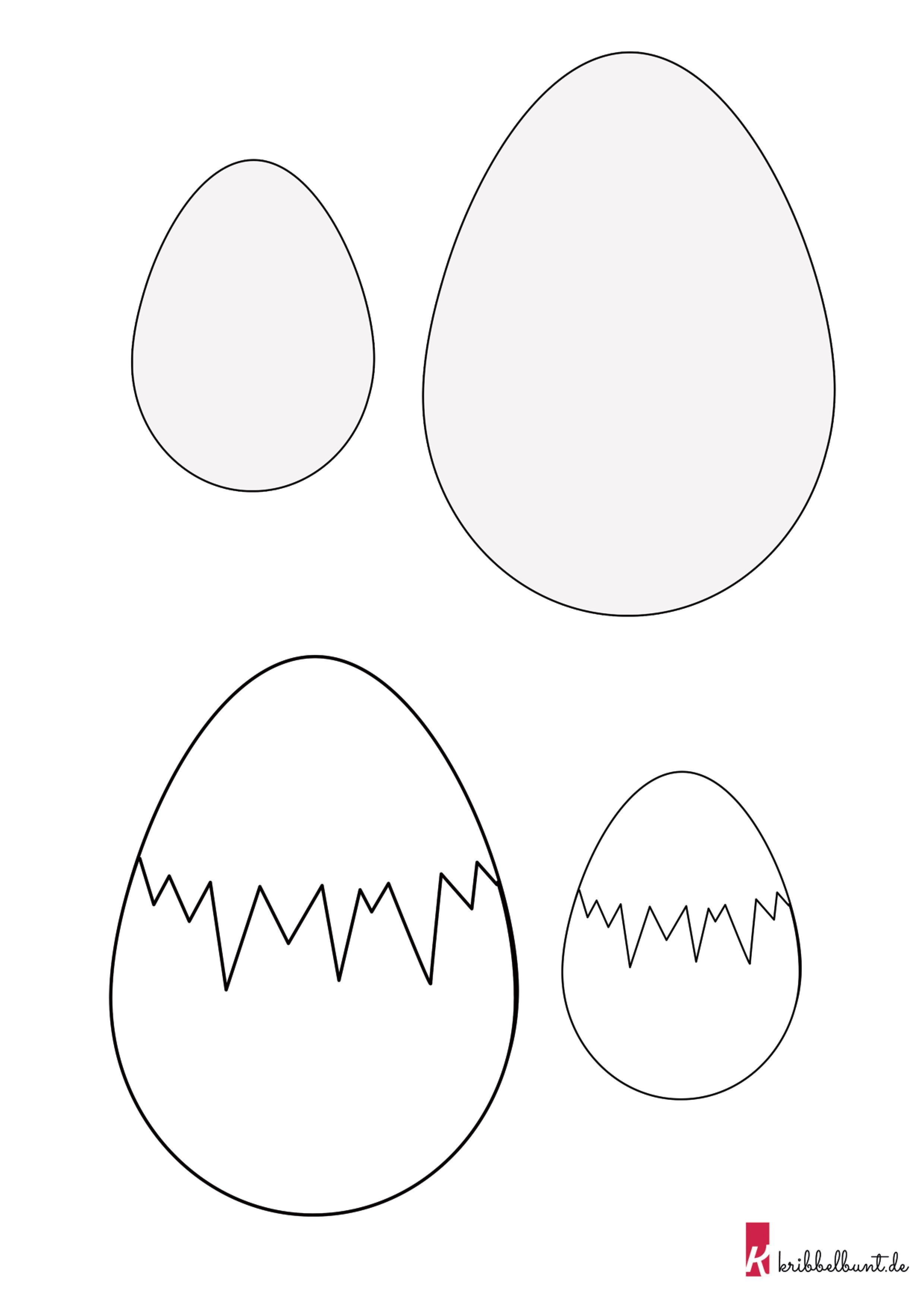 Ostereier Vorlage Zum Ausdrucken