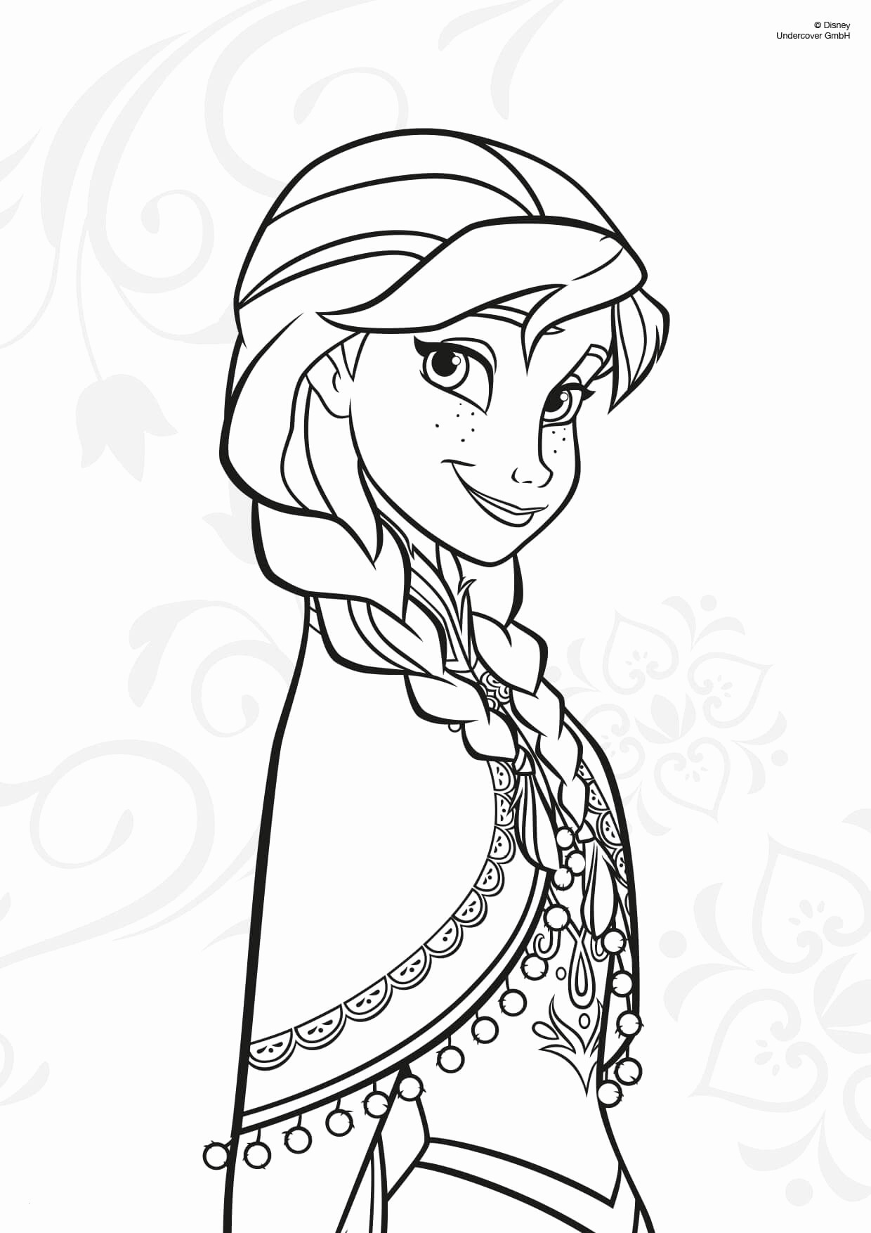 Anna Elsa Ausmalbild - Malvorlagen