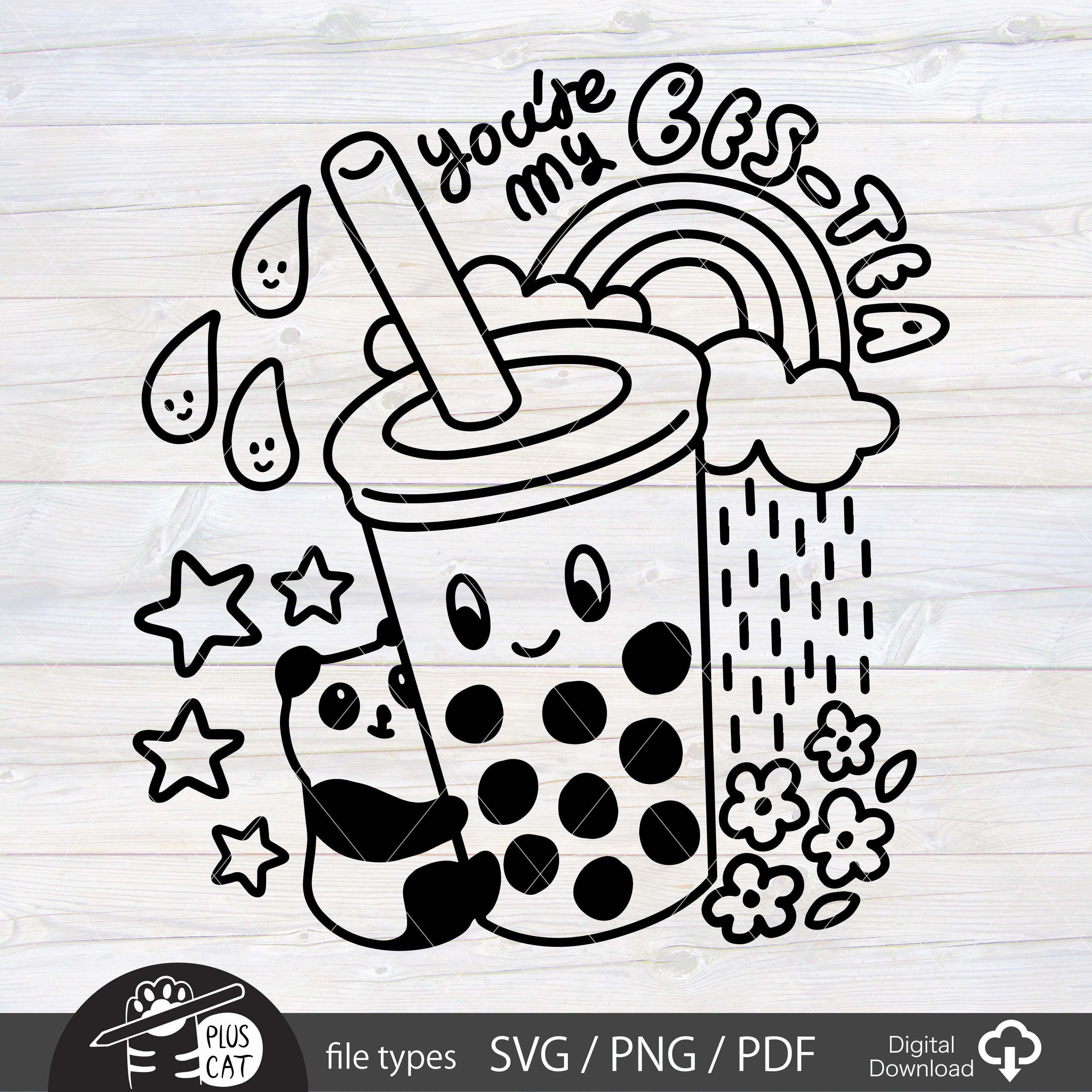 boba tea coloring pages (Updated 2023)