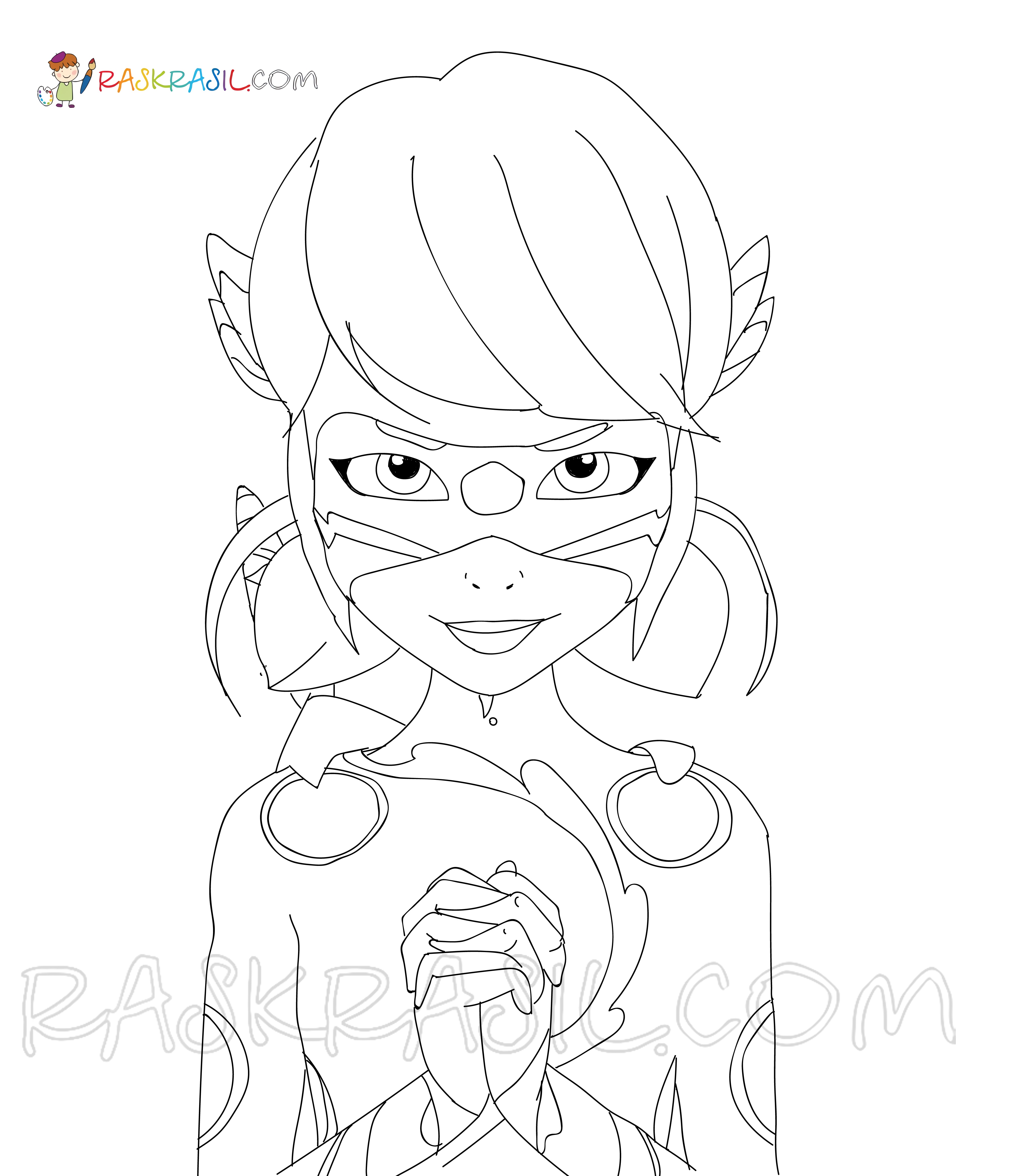 Miraculous Ladybug Coloring Pages Printable